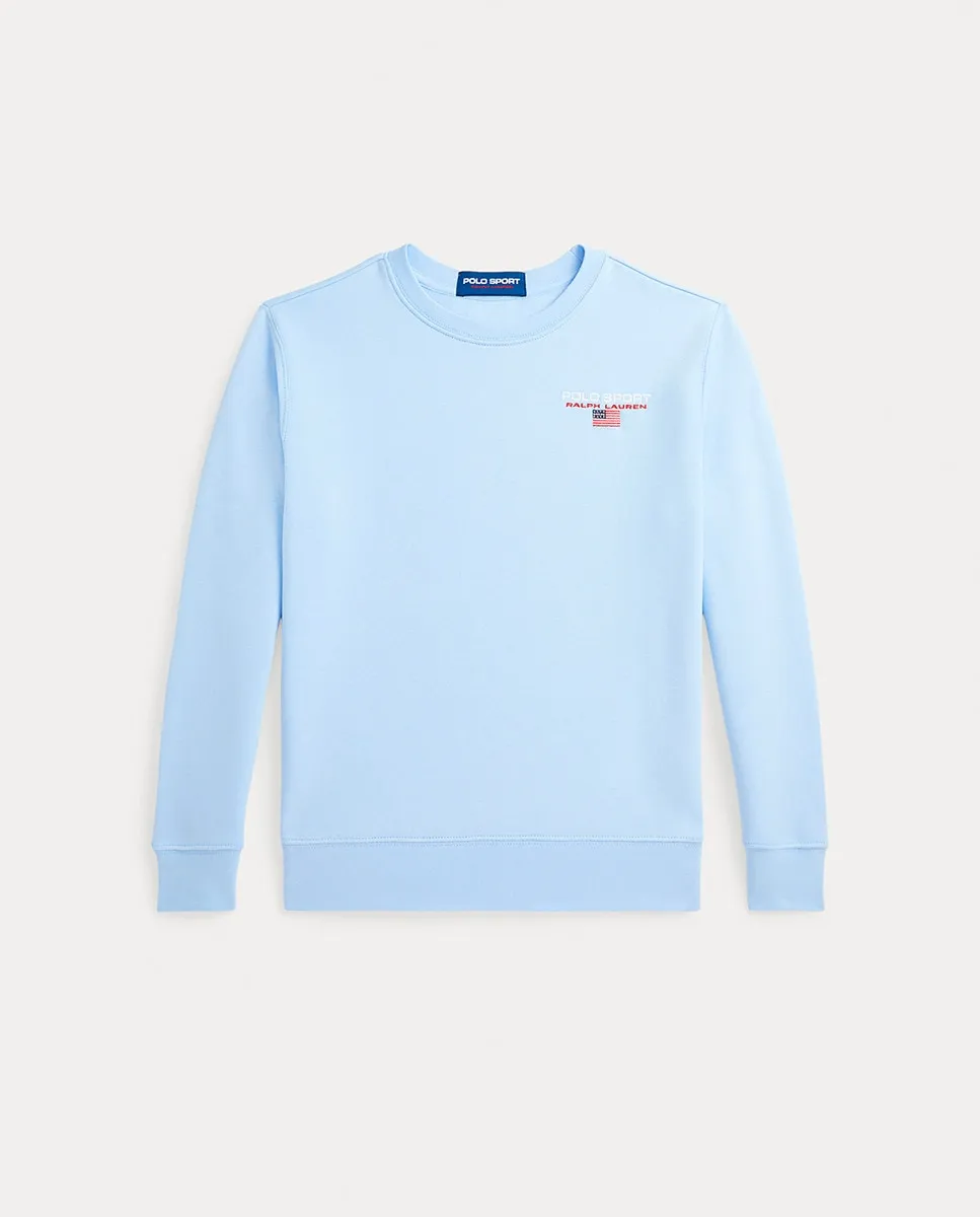 

Свитшот унисекс с круглым вырезом Polo Sport Polo Ralph Lauren, голубой