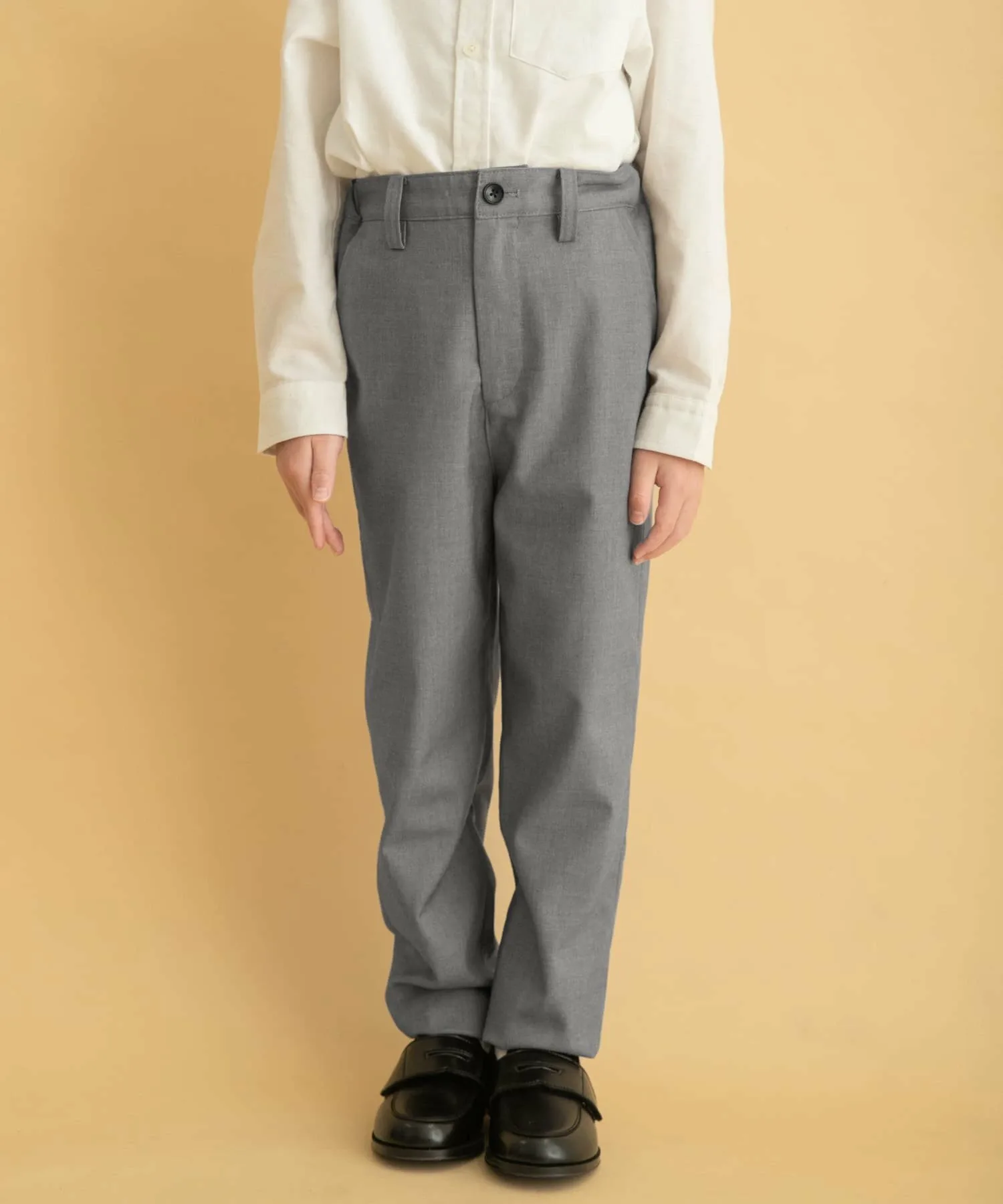 Зауженные длинные брюки (ДЕТСКИЕ) URBAN RESEARCH DOORS, GRAY