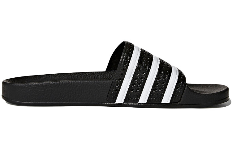 

Adidas Adilette Slides Черный Белый Adidas Originals