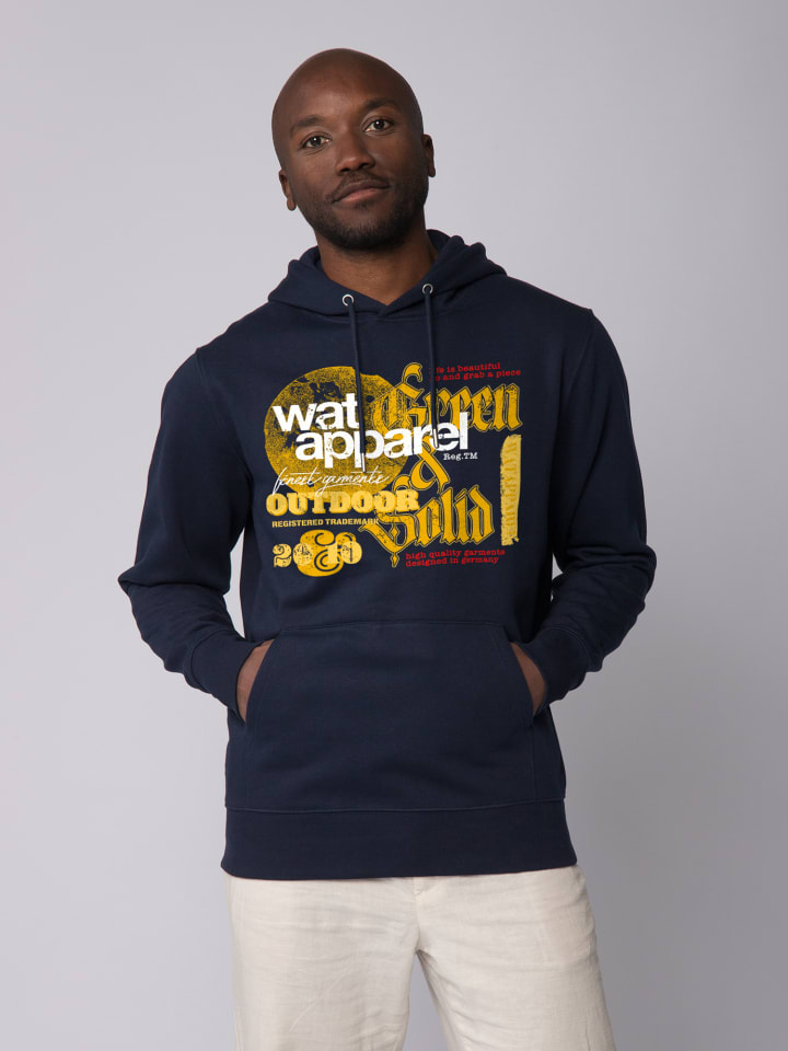 

Толстовка wat Apparel Sweatshirt LIMITED EDITION LOGO PRINT 02, темно-синий