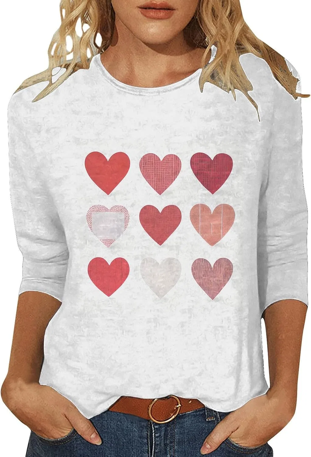 Пуловер, женский, Casual Beach Tops, розовый