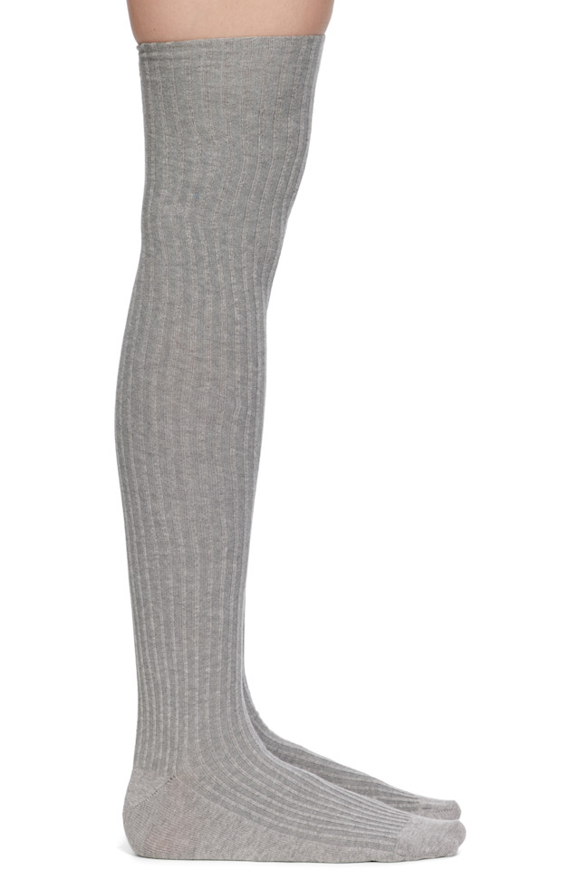 

Две пары черных гольфов Overknee Baserange, мультиколор