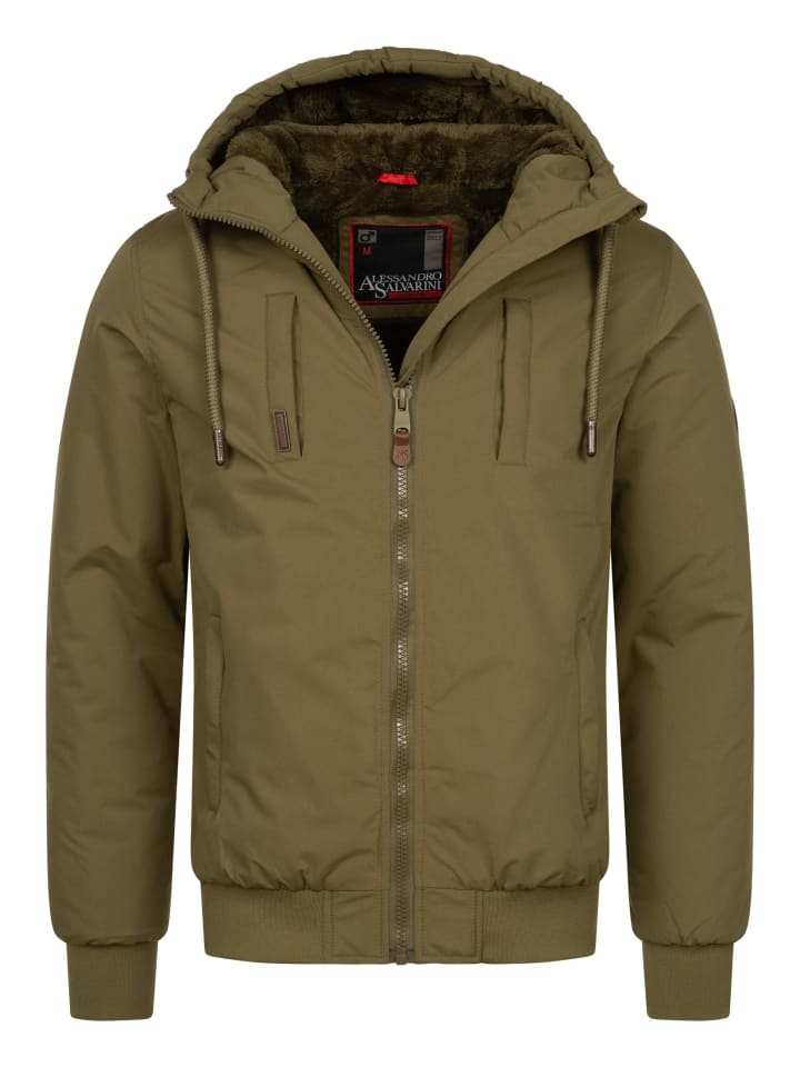 

Зимняя куртка Alessandro Salvarini AS-320, оливковый