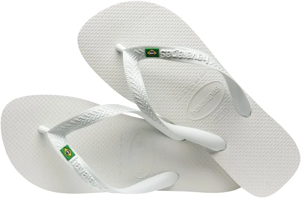 Сандалии-вьетнамки Havaianas, белые — фото 4