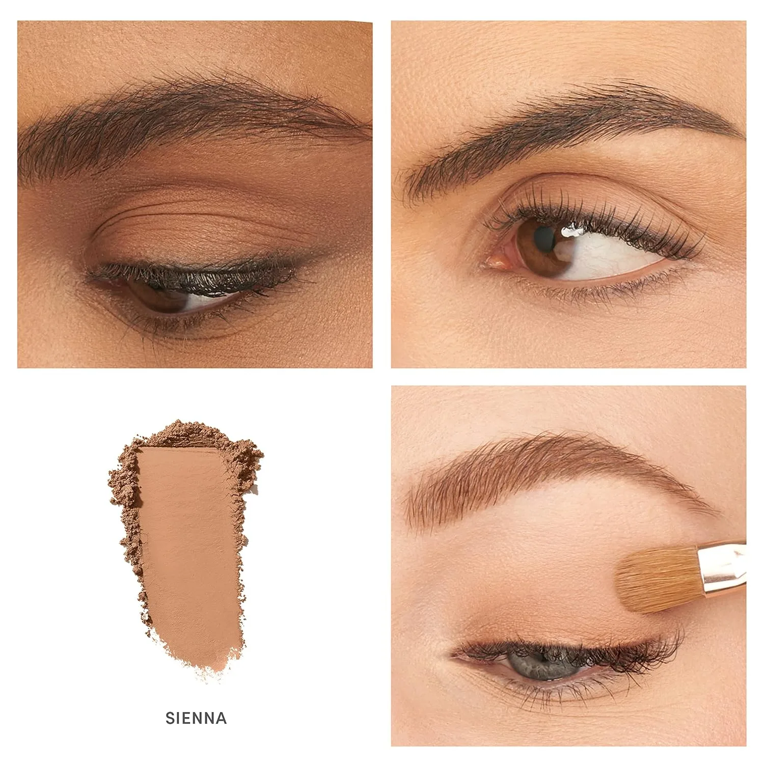 Тени для век Jane Iredale PurePressed, высокопигментированные минеральные тени для век, стойкая формула, предотвращающая скатывание, безопасны для чувствительной кожи вокруг глаз., Sienna — фото 3