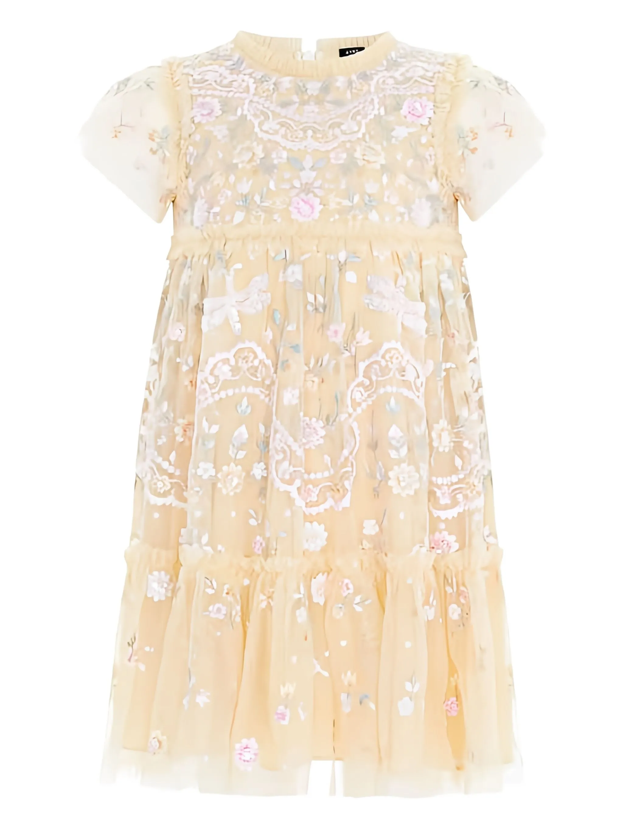 

Платье Dragonfly Garden с оборками Needle & Thread Kids, желтый