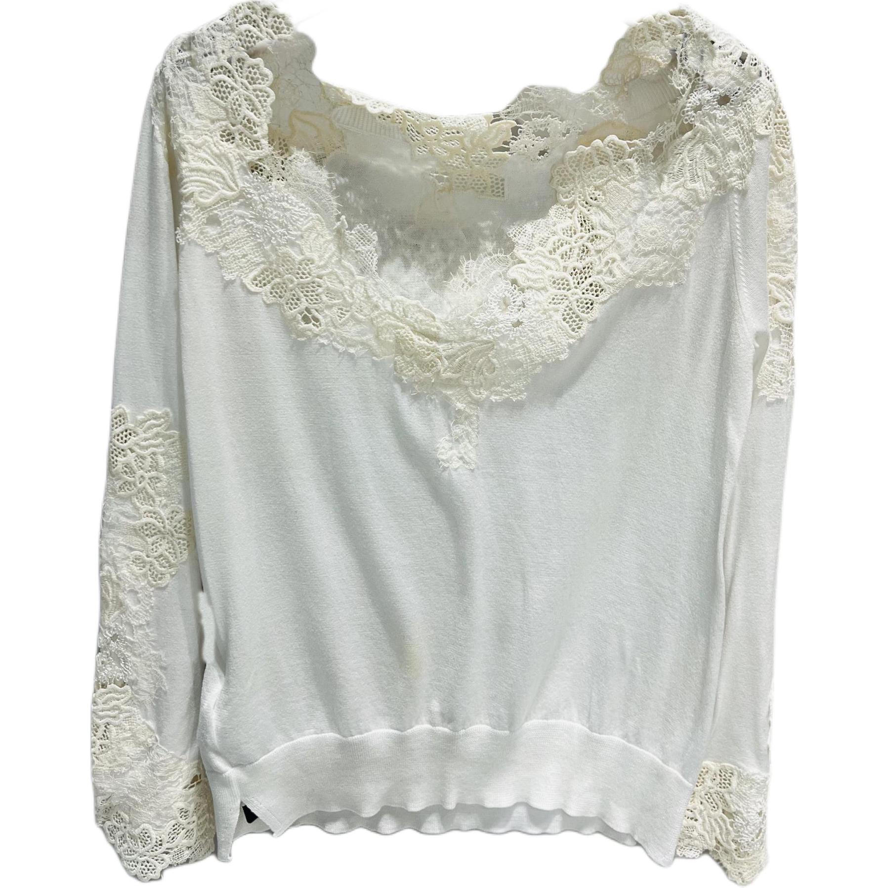 

ERMANNO SCERVINO Топ женский экрю