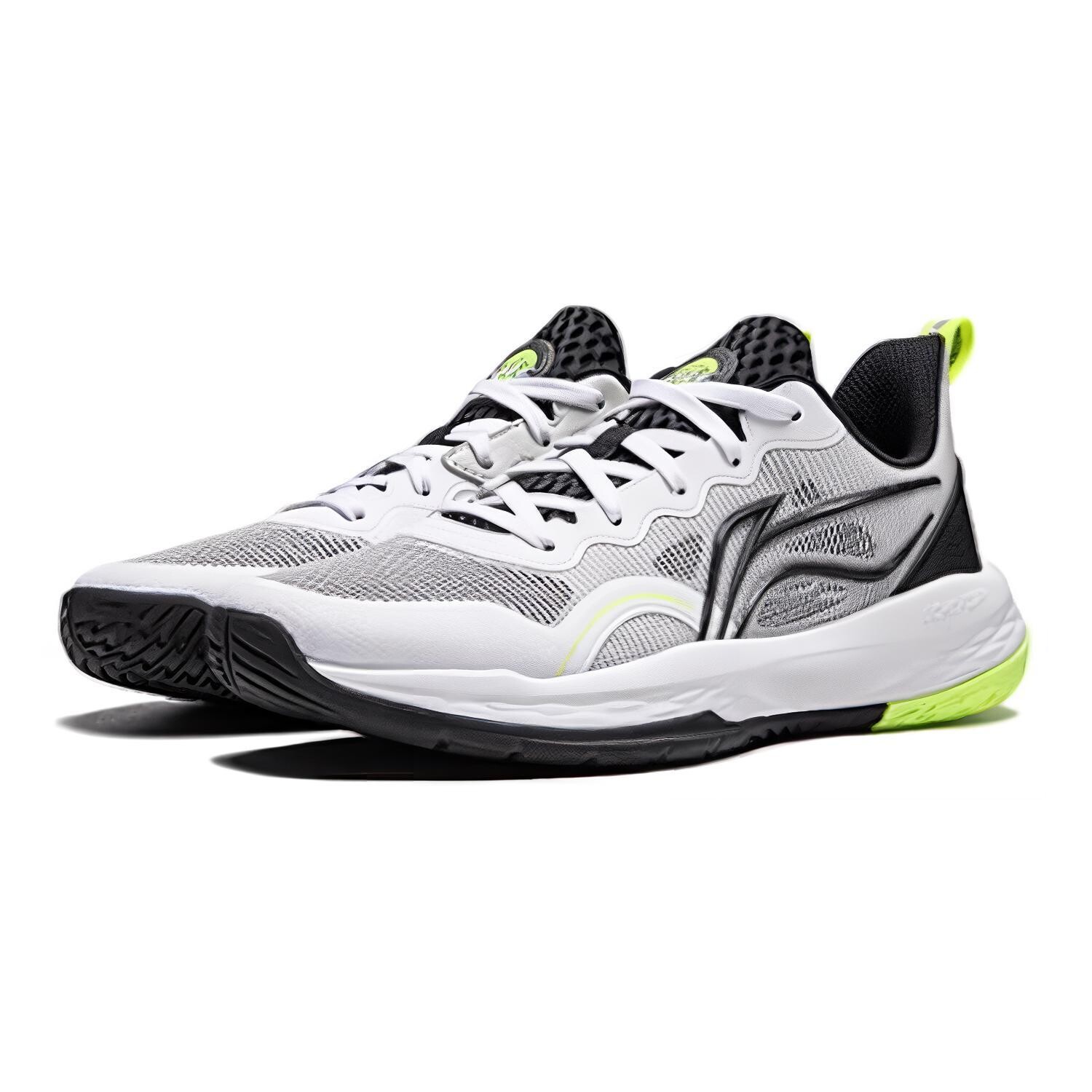 Баскетбольные кроссовки Dragon Fist V2 Kids GS Low-top White/Black Lining Young, белый/черный — фото 3