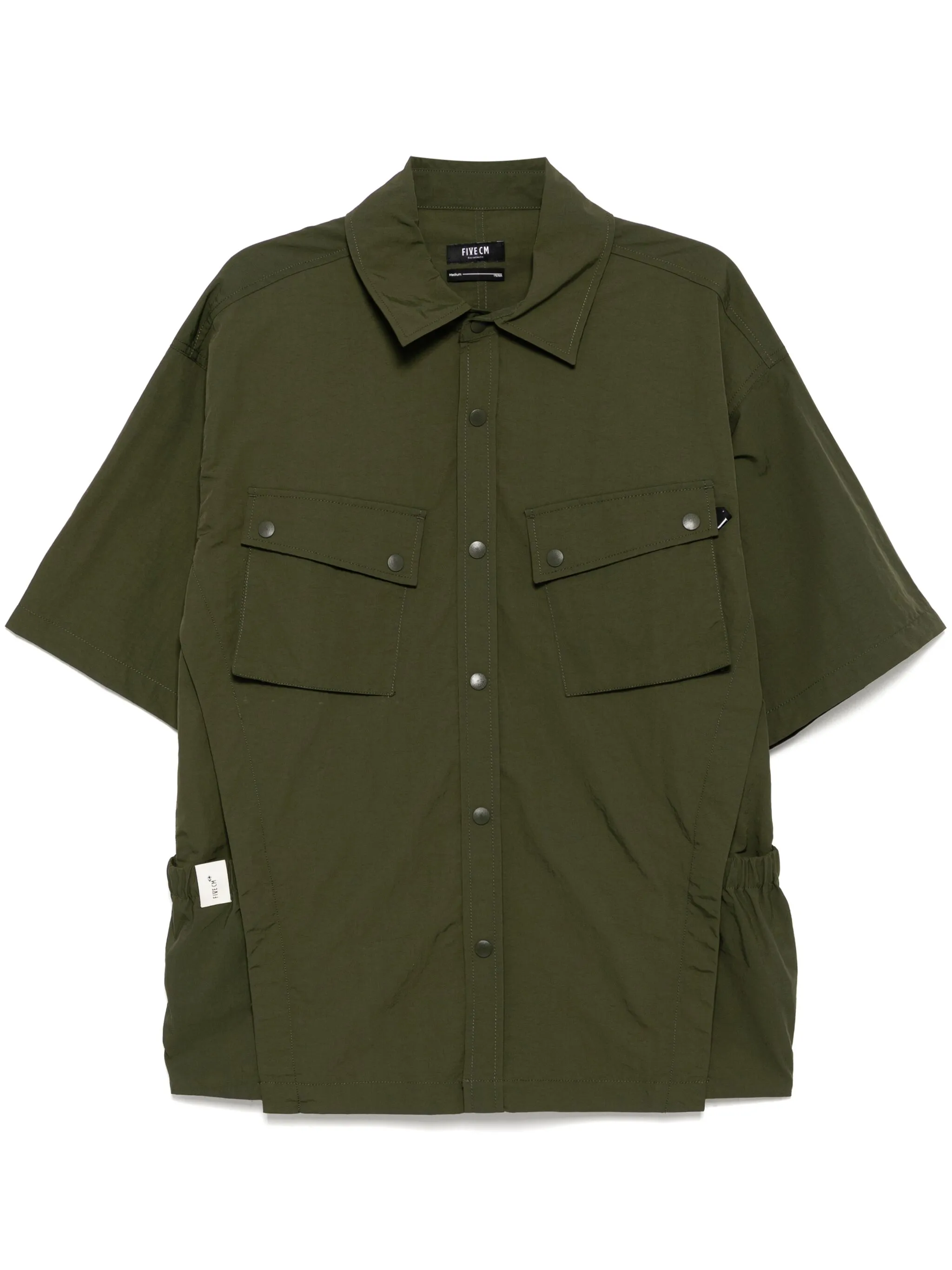 

Рубашка на пуговицах Five Cm, зеленый