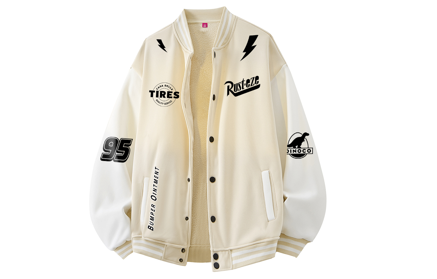 

Disney Бейсбольная майка унисекс, Khaki (Thick Board Fleece-Lined)