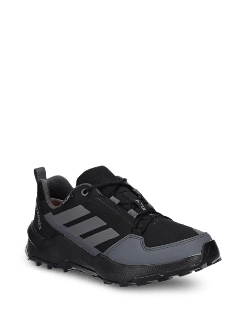 Кроссовки Terrex ax4r с тремя полосками на шнуровке Adidas Kids, черный