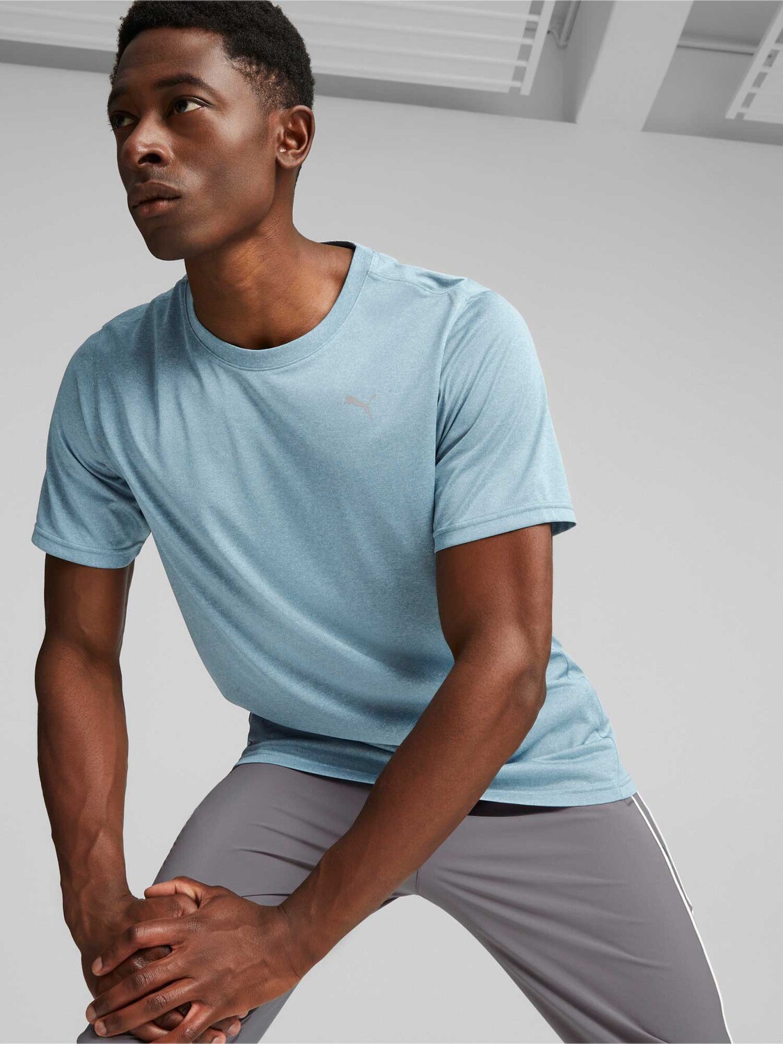 

Футболка Puma PERFORMANCE HEATHER M, синий