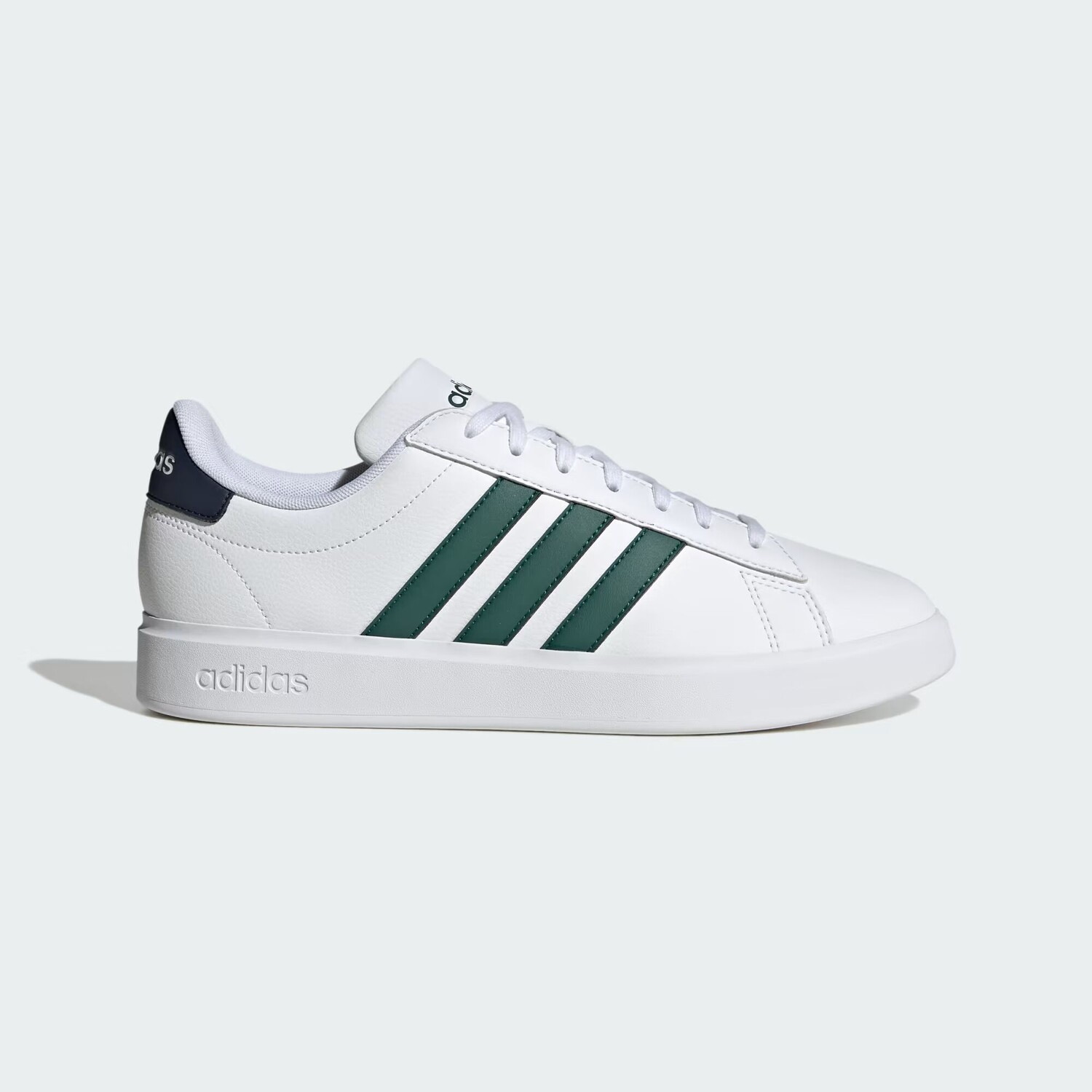 

Большие туфли-лодочки Adidas, цвет Cloud White/Collegiate Green/Shadow Navy