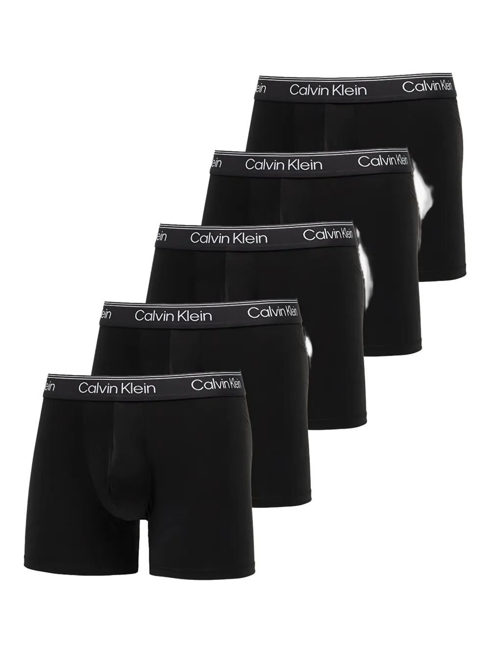 

Боксеры-слипы из эластичной микрофибры Calvin Klein, черный