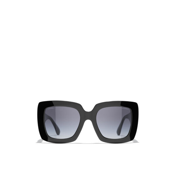 

Квадратные солнцезащитные очки Chanel, черный
