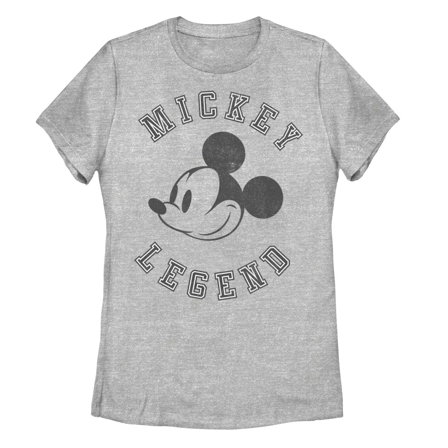 

Детская футболка Disney's Mickey Mouse Legend с графическим рисунком университетских букв Licensed Character, Серый, Детская футболка Disney's Mickey Mouse Legend с графическим рисунком университетских букв Licensed Character