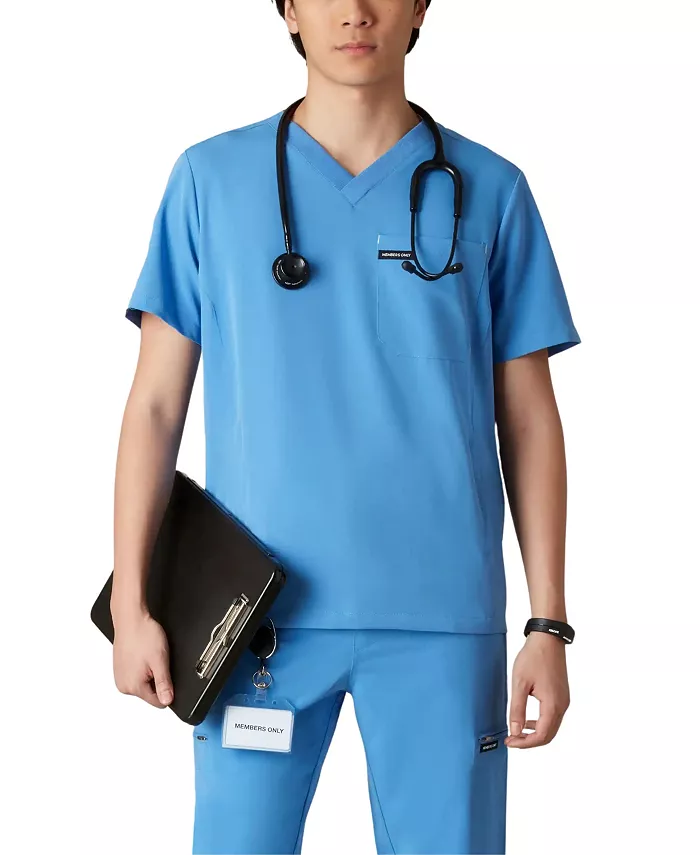 

Мужской топ Manchester с тремя карманами Members Only, синий