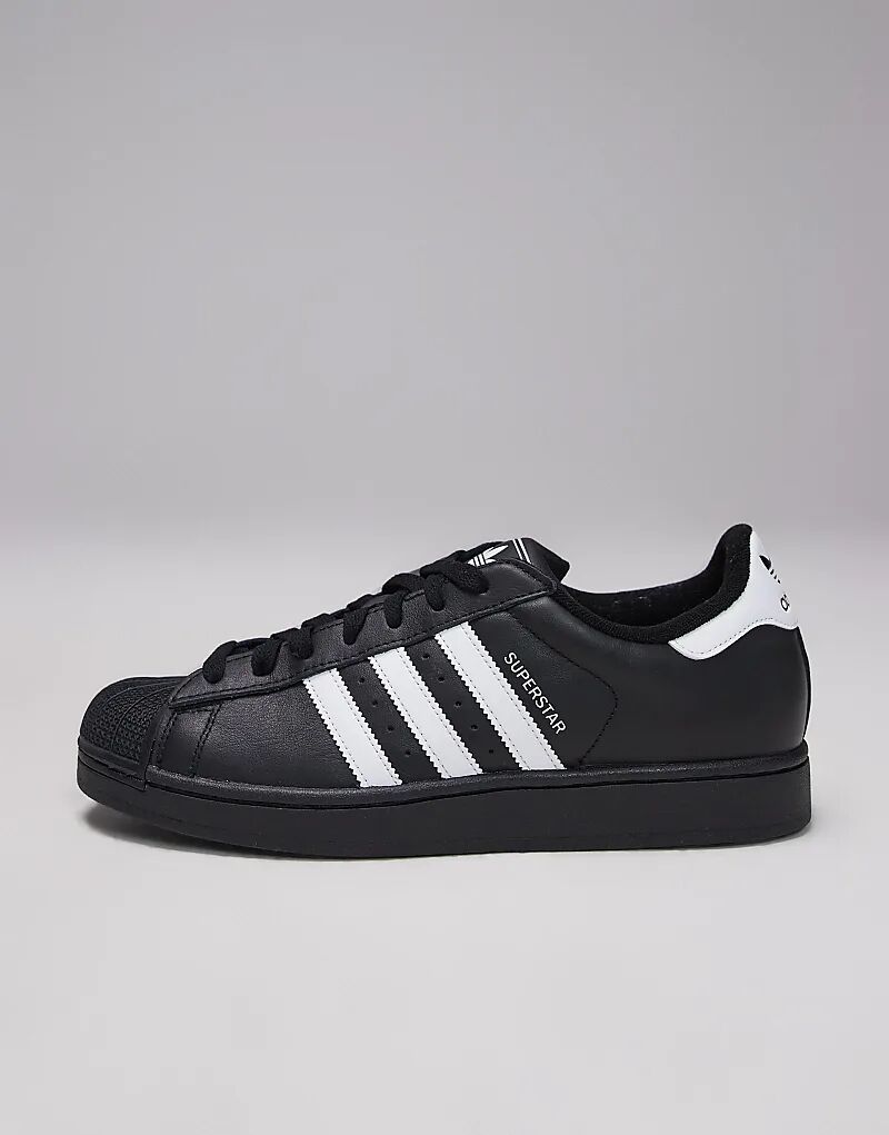 Кроссовки adidas Originals Superstar II в черно-белом цвете — фото 2