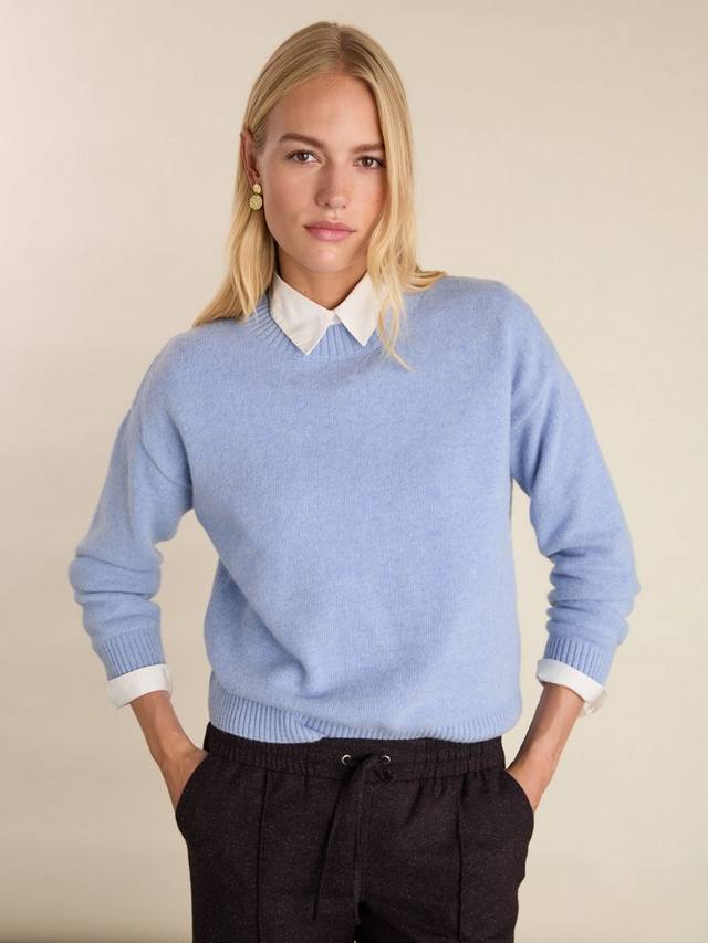 

Свитер Phyllis из шерсти Wool Rich Baukjen, Ice Blue