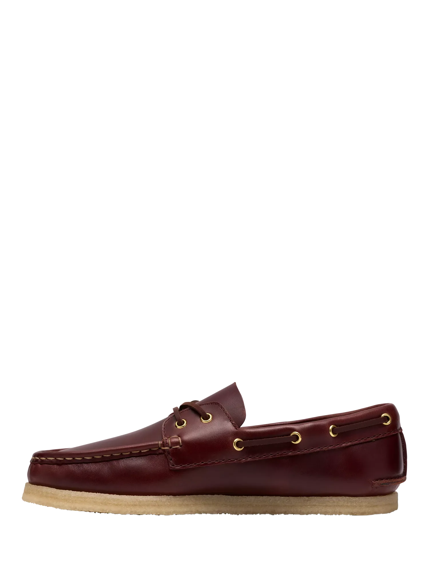 Оригинальные кожаные мокасины Godney Boat, коричневые Clarks — фото 2