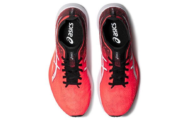 Кроссовки магическая скорость Asics, красный — фото 3