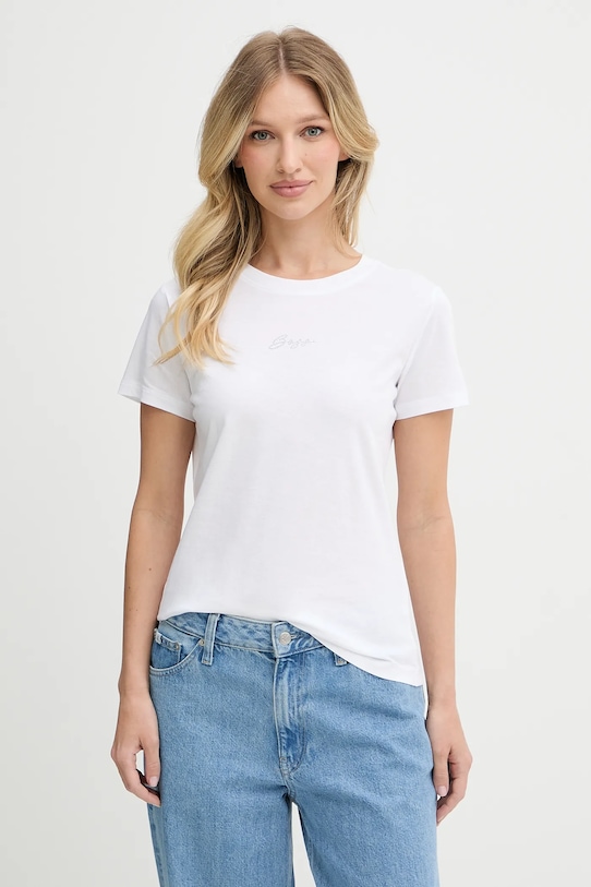 

Хлопковая футболка c_esogo_3 BOSS Orange, белый