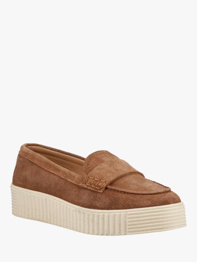 Замшевые мокасины tamara Hush Puppies, желто-коричневый — фото 2