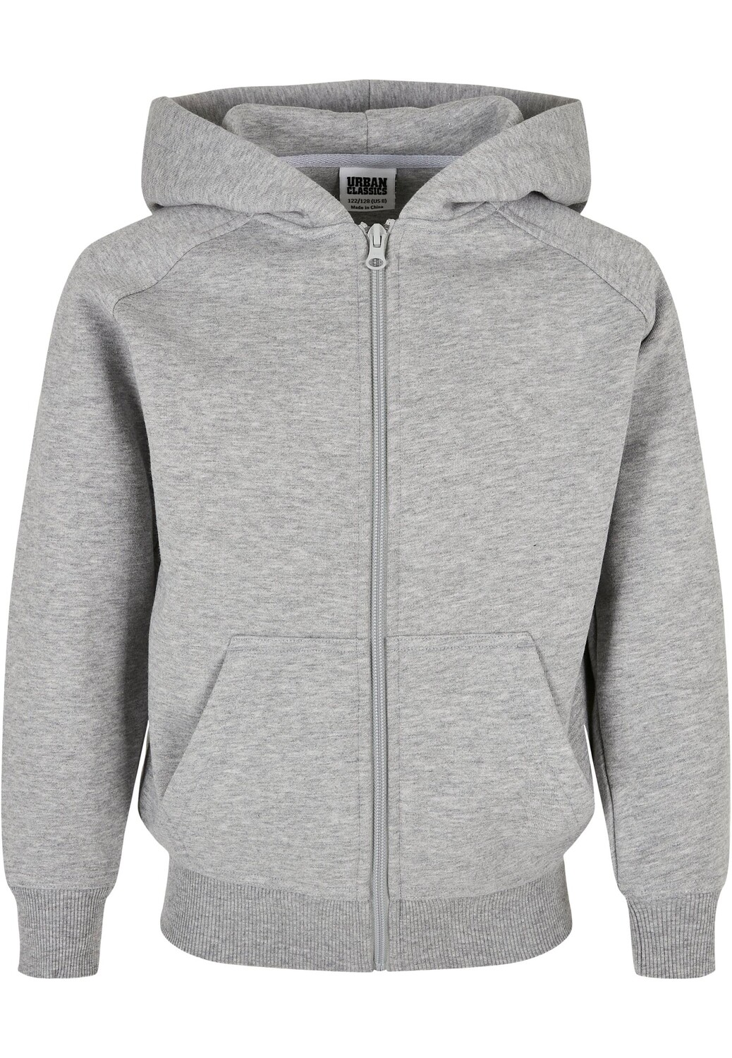 

Толстовка Urban Classics Zip Kapuzenpullover, серый
