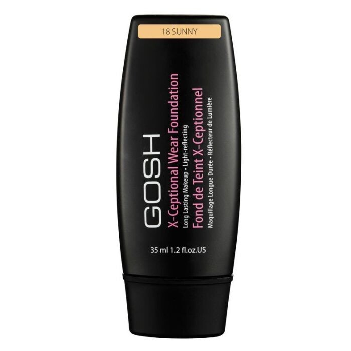 

Тональная основа X-Ceptional Wear Base de maquillaje Gosh, 18 Sunny