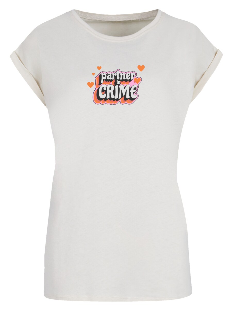 

Рубашка F4NT4STIC Partner In Crime Valentinstag, песочный