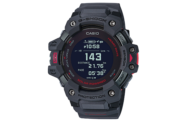 

CASIO Часы Men G-SQUAD Series Black Watch GBD-H1000-8PRD, Black Dial
