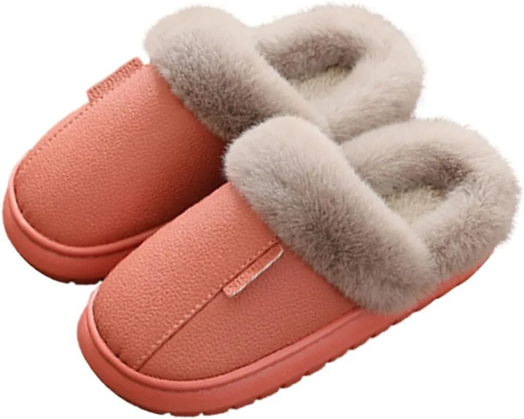 

Домашние тапочки Cliont для женщин и мужчин с мемори-пеной, удобные, теплые и нескользящие, красный