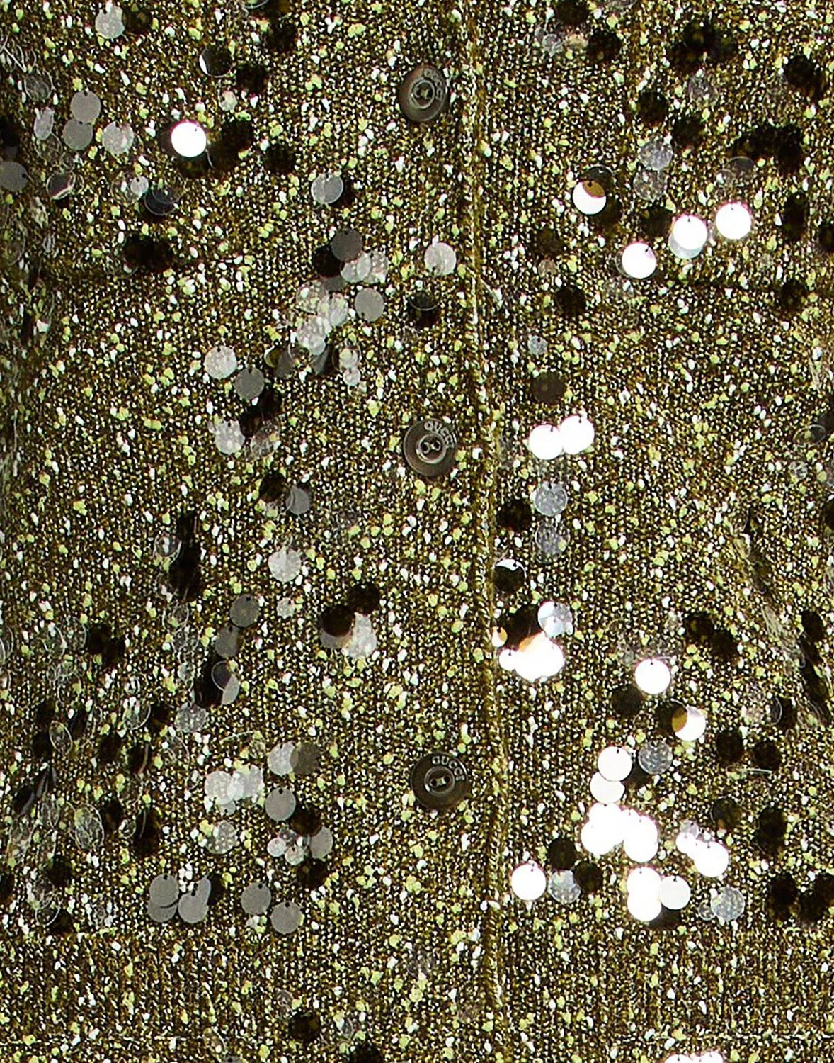 Кардиган GUCCI из букле, с пайетками, хаки — фото 4