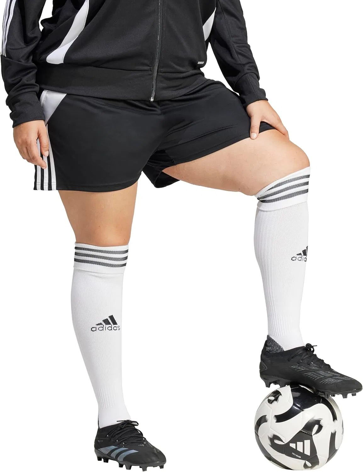 Шорты для тренировок Adidas Tiro 24, Black/White — фото 3