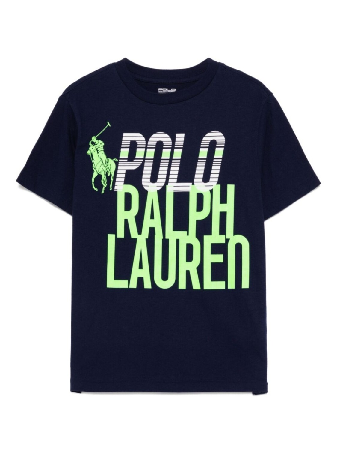 

POLO RALPH LAUREN KIDS футболка с логотипом, синий