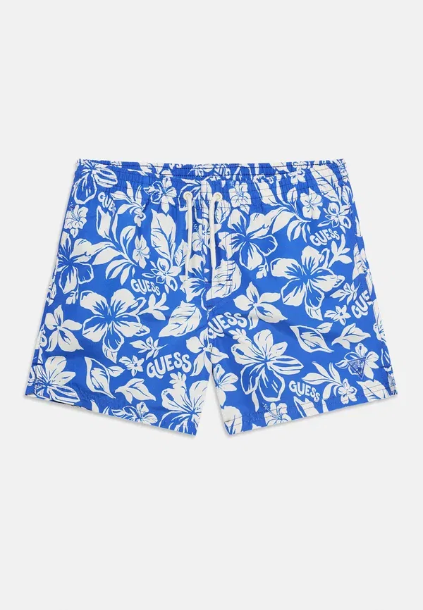 Плавки Junior mini me swimming shorts Guess, флуоресцентный синий