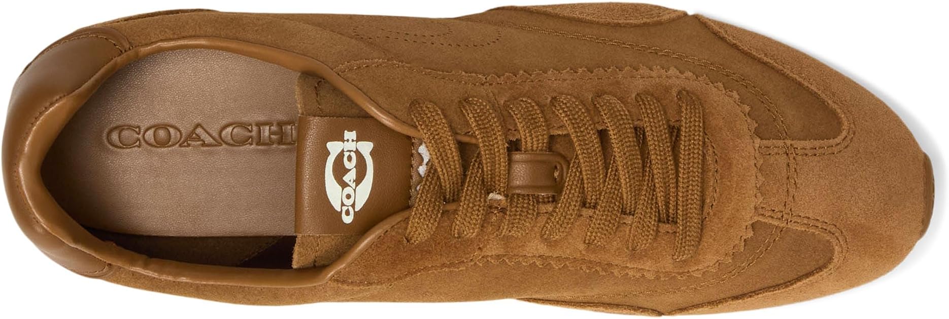 Кроссовки COACH Flat Sneakers, цвет Shadow Brown — фото 2