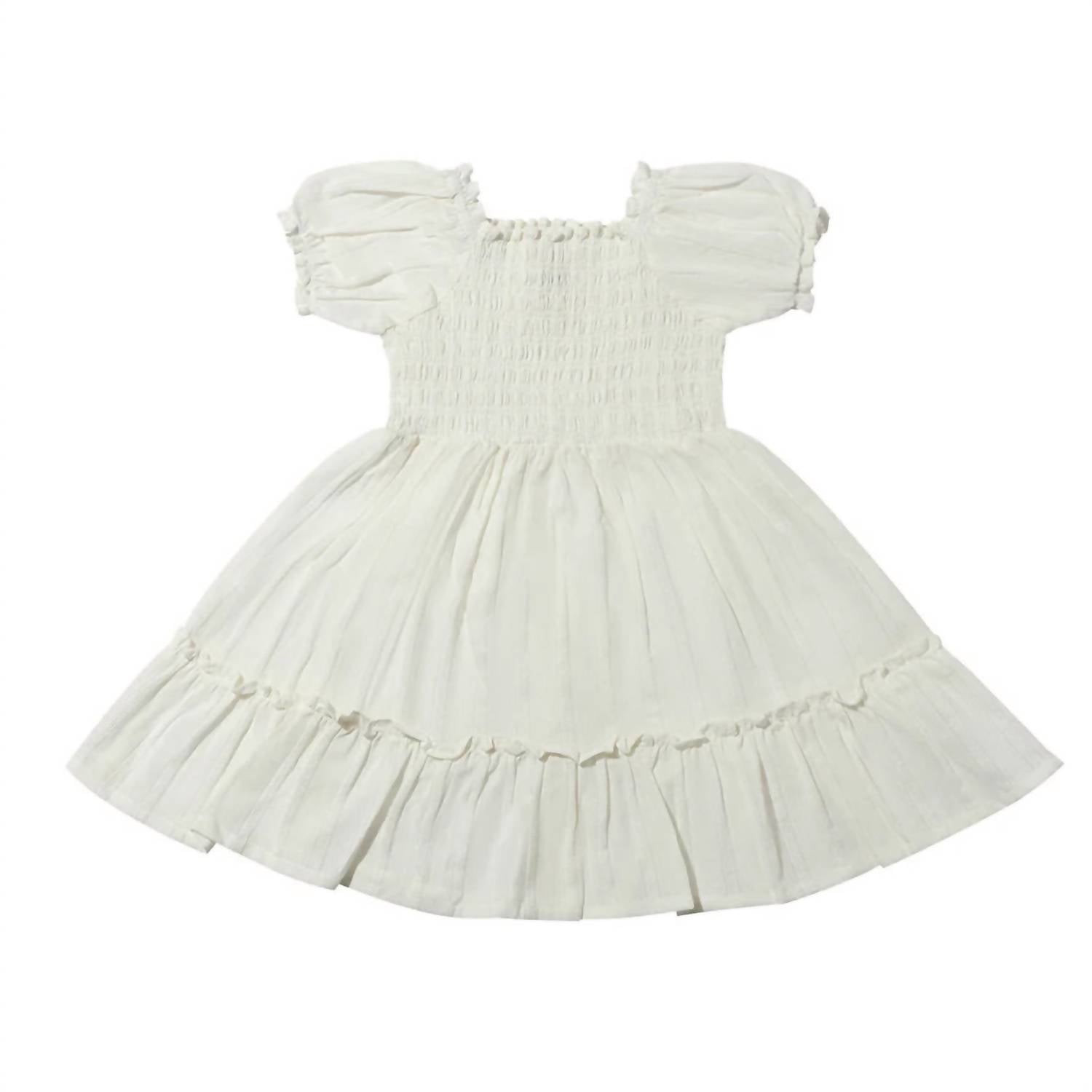 

Детское платье Dehlia в цвете слоновой кости VIGNETTE