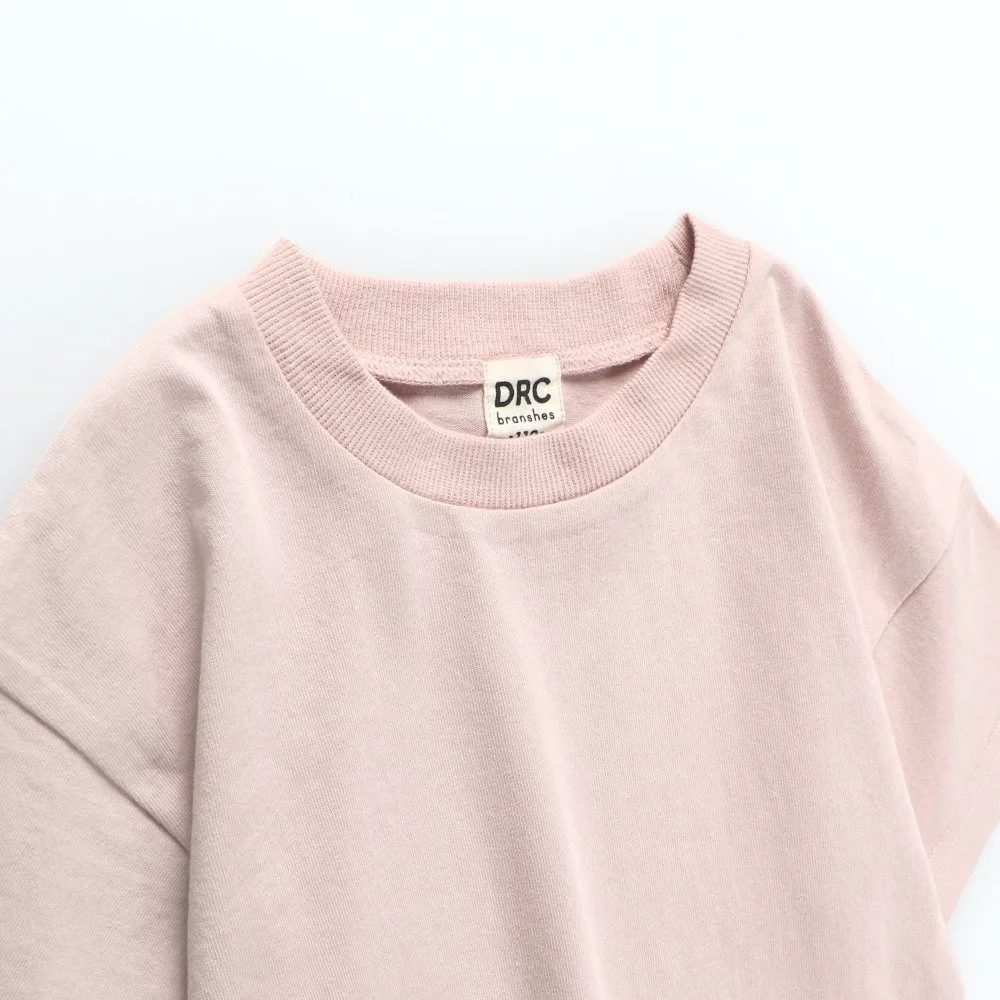 Однотонная футболка с коротким рукавом в полоску Branshes, цвет Pink — фото 2