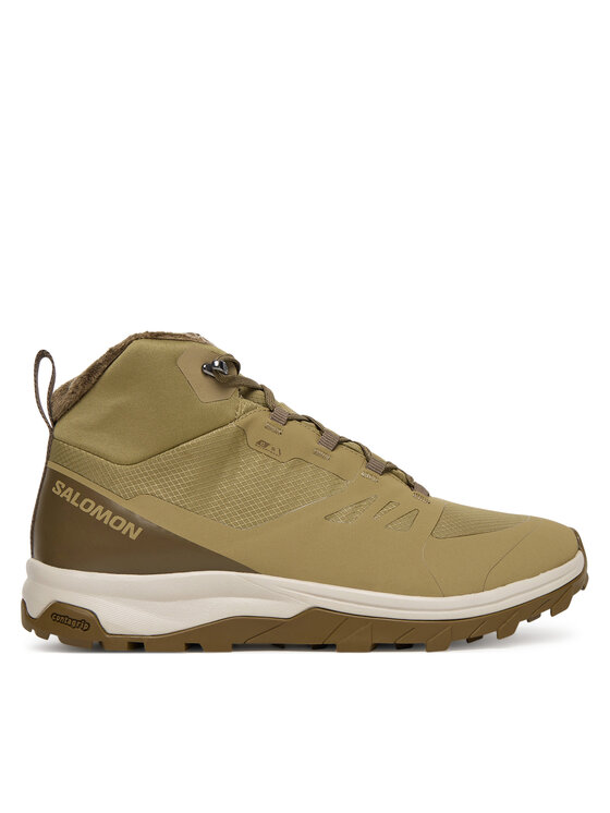 

Треккинговые ботинки Outsnap Waterproof L47854000 Salomon, зелёный, Зеленый, Треккинговые ботинки Outsnap Waterproof L47854000 Salomon, зелёный