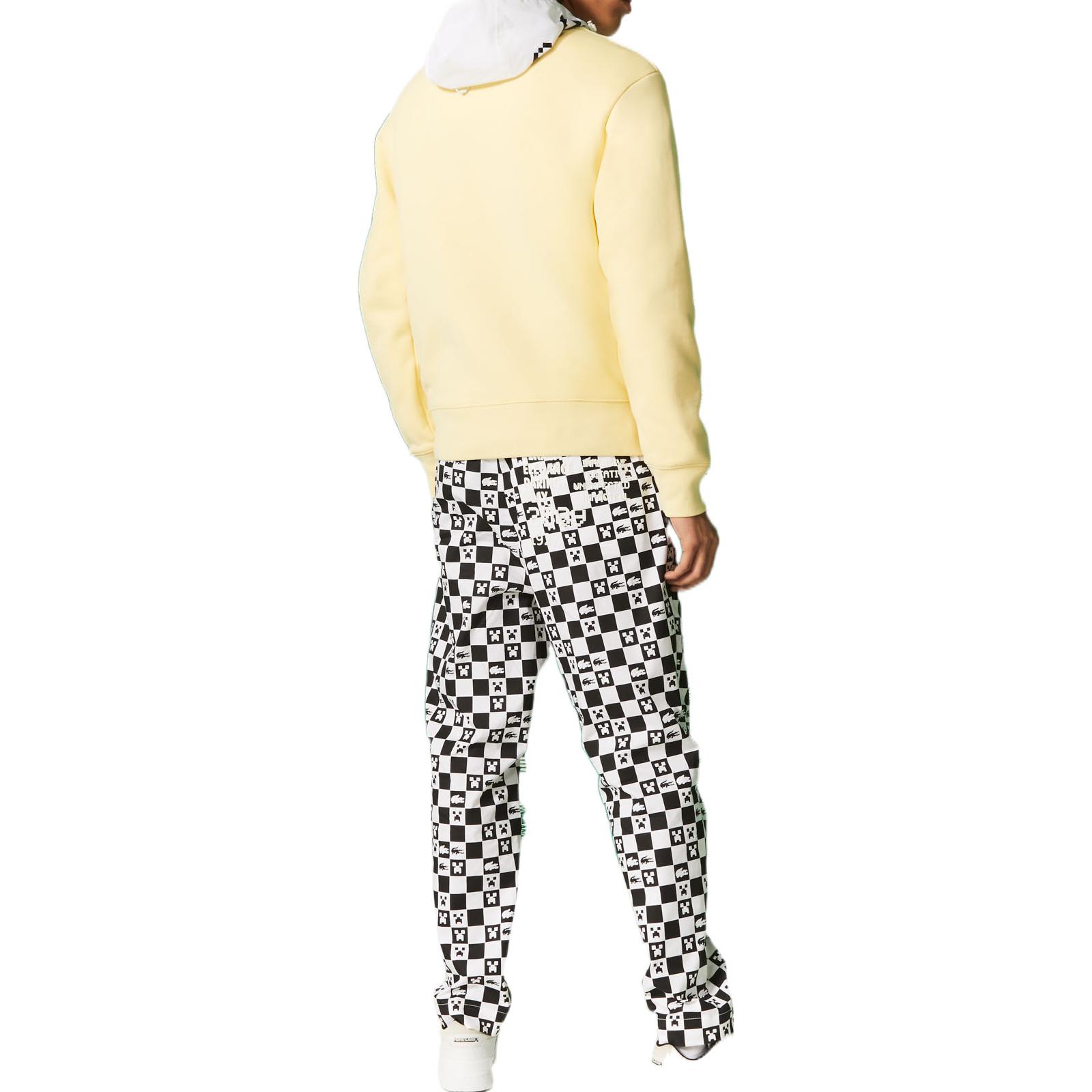 LACOSTE SS22 Повседневные брюки мужские черный белый — фото 4