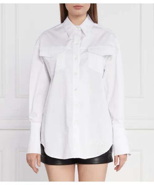 

Рубашка Regular fit Patrizia Pepe, белый