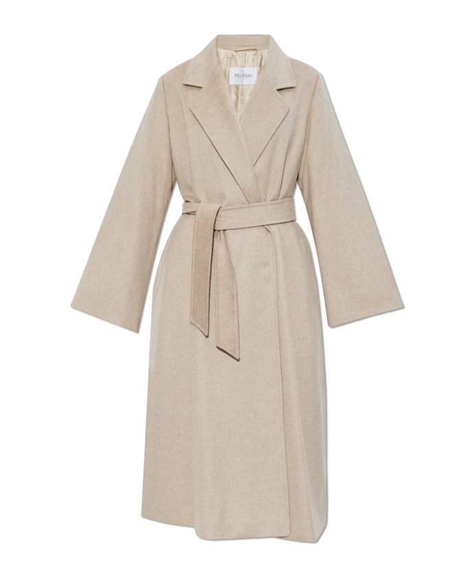 

Кашемировое пальто форново Max Mara, серый