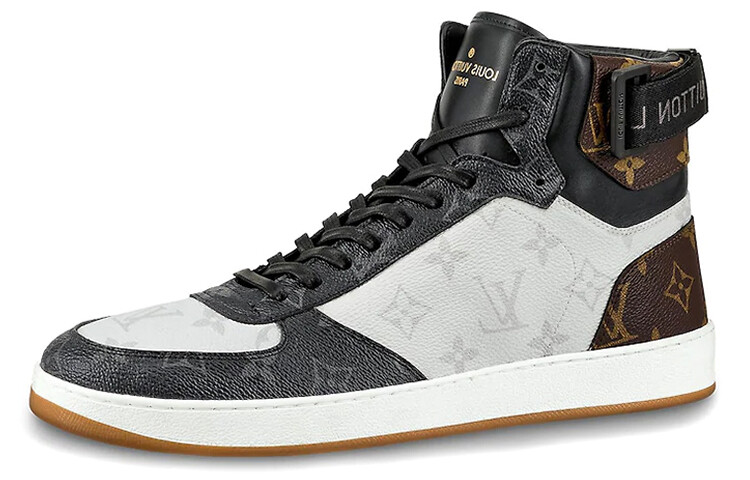 

Кроссовки LOUIS VUITTON Rivoli Sneaker Boot Monogram, Серый, Кроссовки LOUIS VUITTON Rivoli Sneaker Boot Monogram