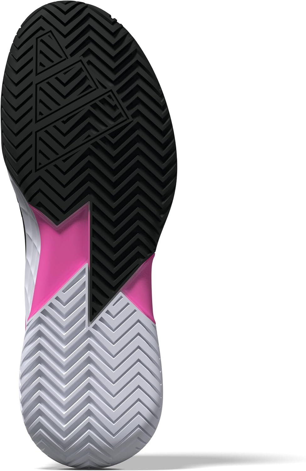 Мужские кроссовки Adidas Defiant Speed 2, черный/розовый — фото 2