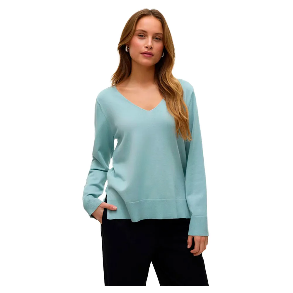 

Свитер Vero Moda Silje v neck, синий