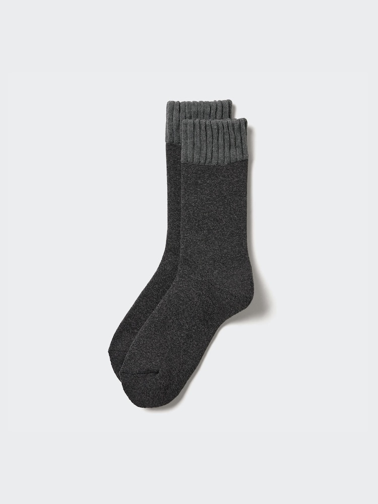 

Носки Heattech ворс Uniqlo, цвет 08 серый