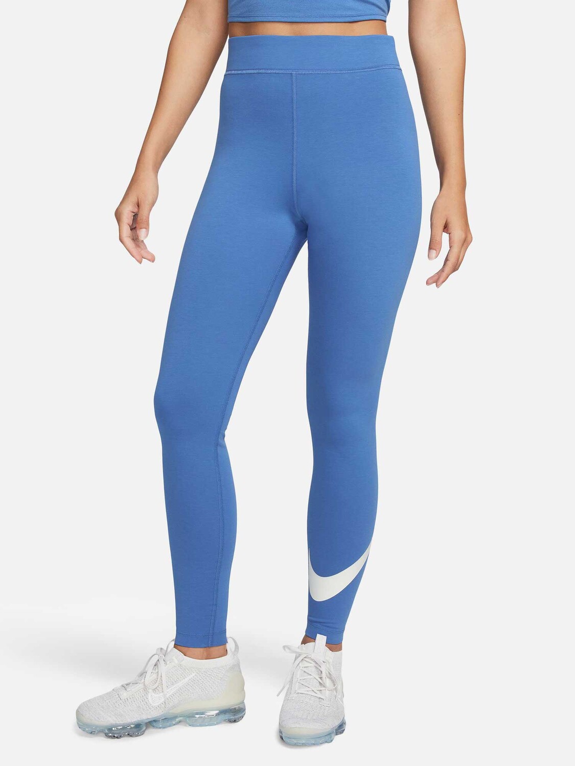 

Тайтсы Nike W NSW NK CLSC GX HR TGHT SWSH, синий