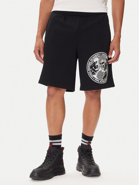 

Спортивные шорты regular fit Dubox 50542413 Hugo, чёрный