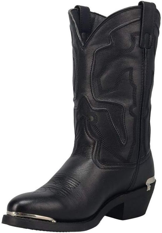 

Мужские ковбойские ботинки Laredo Dan Post Black Atlas с круглым носком 68620